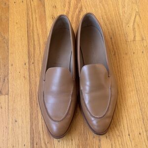 Everlane Tan Leather Loafers